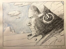 Stéphane Dubois - Etude de personnage "SF" - Illustration originale
