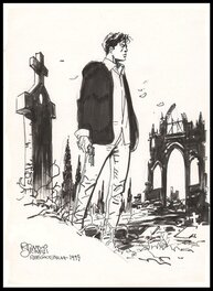 Bruno Brindisi - Dylan DOG - Original Illustration