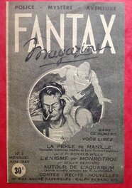 Flyer Publicitaire et promotionnel pour le Fantax Magazine 1 Flyer Publicitaire et promotionnel pour le Fantax Magazine 1