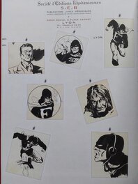 Différents Fantax et Héros , page de L'intégrale 3 de FANTAX ( Édition Connaître Chott ) Différents Fantax et Héros , page de L'intégrale 3 de FANTAX ( Édition Connaître Chott )