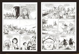 Ken PARKER Par Pasquale Frisenda Planche Originale Ken PARKER Par Pasquale Frisenda Planche Originale
