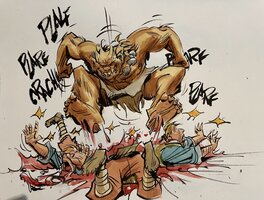 Jean-Louis Mourier - Jean-Louis Mourier Tetram - Illustration originale