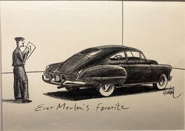 Loustal - Ever Meulen's Favourite - Original Illustration