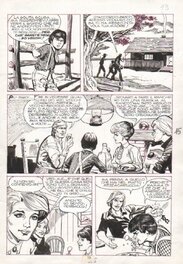 Renato Polese - La Route de l'Ouest - Planche originale