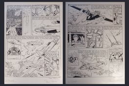 René Sterne - Aventures en Birmanie - Planche originale