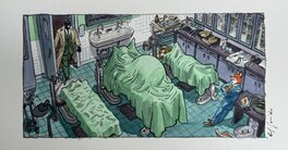 Juanjo Guarnido - Esquisse Blacksad - Comic Strip