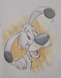 Philippe Fenech - Dédicace Idéfix - Philippe Fenech - Original Illustration