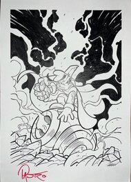 Lorenzo Pastrovicchio - Pk PAPERINIK VARIANT COVER - Couverture originale
