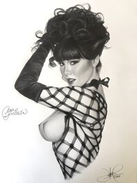 Jon Hul - Claire Beauty - PMOY Claire Sinclair - Original Illustration