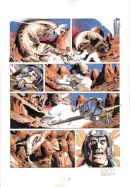 Patrizio Evangelisti - Fourmi blanche, t. 1 [Du fond des abysses] - Planche originale