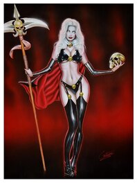 "Vanity - Lady Death #1" - Dynamite Comics Illustration