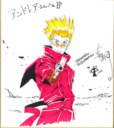 Takahiro Yoshimatsu - Vash (ヴァッシュ) · Trigun (トライガン) - Original Illustration