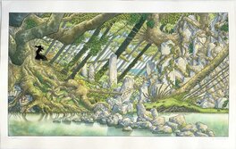 Andreas - Rork au bois - Original Illustration