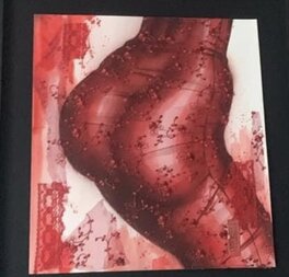 Olivier Ledroit - En dentelle rouge - Planche originale