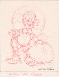 Carl Barks - Mcduck and Friend - Picsou - Œuvre originale