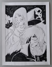 Luciano Bernasconi - Hommage à Albator - illustration - Original Illustration