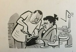 Leslie Starke - Dentiste 2 - Illustration originale