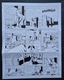 Frédéric Marniquet - Les mystères de Whitechapel -Sir Henry Chapman - planche originale - Comic Strip