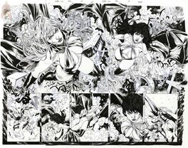 Michael Sta. Maria - Draculina Blood Simple issue 4 pages 16 and 17 - (Vampirella) Dynamite® Comics - Original Illustration