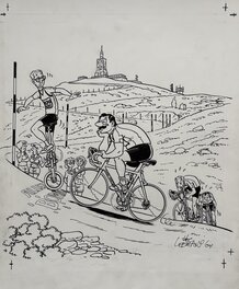Hec Leemans - Hec Leemans Kampioenen op Wielen Cover - Comic Strip