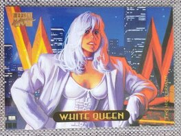 White Queen 1994 Marvel Masterpieces Trading card White Queen 1994 Marvel Masterpieces Trading card