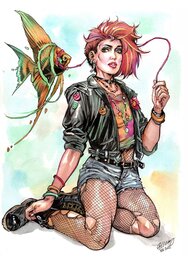 Ryan Kelly - Delirium of the Endless (The Sandman) DC Comics - Original Illustration