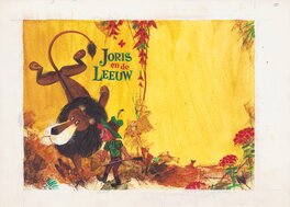 Jan Wesseling - Jan Wesseling | 1966 | Donald Duck reclamenummer: Joris en de leeuw - Illustration originale