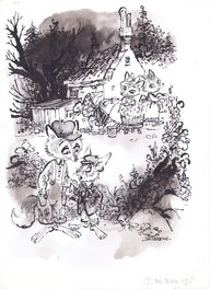 Jan Wesseling - Jan Wesseling | 1976 | Valko Vos en zijn vrienden p012 - Illustration originale