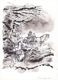 Jan Wesseling - Jan Wesseling | 1976 | Valko Vos en zijn vrienden p131 - Illustration originale