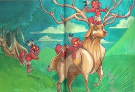 Nicolas Kéramidas - Kauyumari Book Commission - Illustration originale