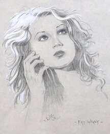 Jim Silke - Faye Wray - Illustration originale