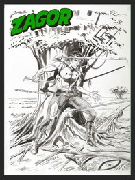 Gallieno FERRI - Zagor - Original Cover