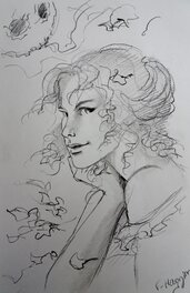 Florence Magnin - Blanche - Œuvre originale