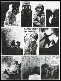 Steve Cuzor - 2016 - Steve Cuzor - Cinq branches de coton noir - Planche originale