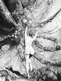 Thib - L'appel de Cthulhu - Illustration originale