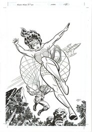 Michael Cho - Wonder Woman 80th Anniversary Cover (Large Art) - Original Cover