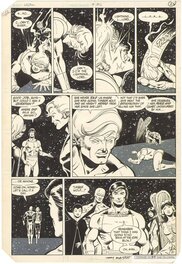 Keith Giffen - Legion of Super-Heroes #302 p21 (Signed) - Planche originale