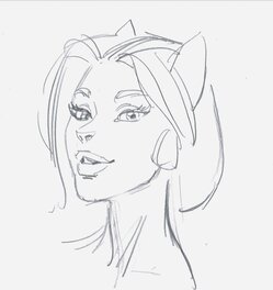 Juanjo Guarnido - RESERVE - Natalia - Original art