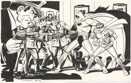 Peter Poplaski - Batman: The Dailies 1944 - 1945  Cover (Signed) - Original Cover