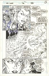 Whilce Portacio - Uncanny X-Men #284 p17 (Signed) - Comic Strip