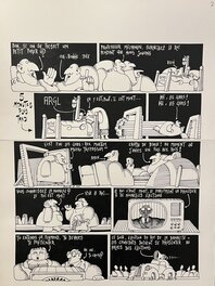 Patrice Leconte - Le roi de la banalité - Planche originale