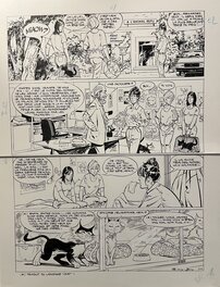 Sidney - Julie, Claire, Cécile - Planche originale