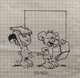 Dessins préparatoires. Dessins préparatoires.