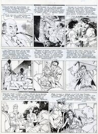 Philippe Francq - Largo Winch, tome 10 : ...Et mourir - Planche originale 1 - Comic Strip
