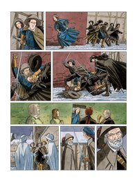 Milan Jovanovic - Les 7 Vies de l’Épervier, le fils d'Ariane, planche 42 - Planche originale