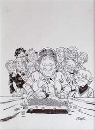 Espé - Couverture de "Le gigot du dimanche" - Original Cover