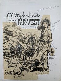 Noël Gloesner - L'orpheline du Far-West - Couv - Couverture originale
