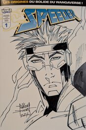 Anthony Dugenest - Speeder 1 - blank cover - Couverture originale