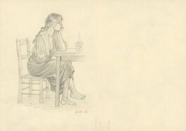André Juillard - Ariane - Original Illustration