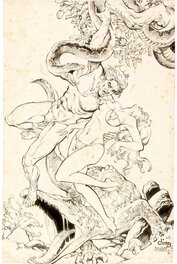Ding Abubot Jr - Tarzan seigneur de la jungle - Illustration originale